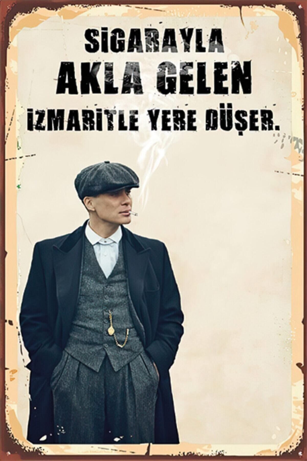 Peaky Blinders Retro Ahşap Poster