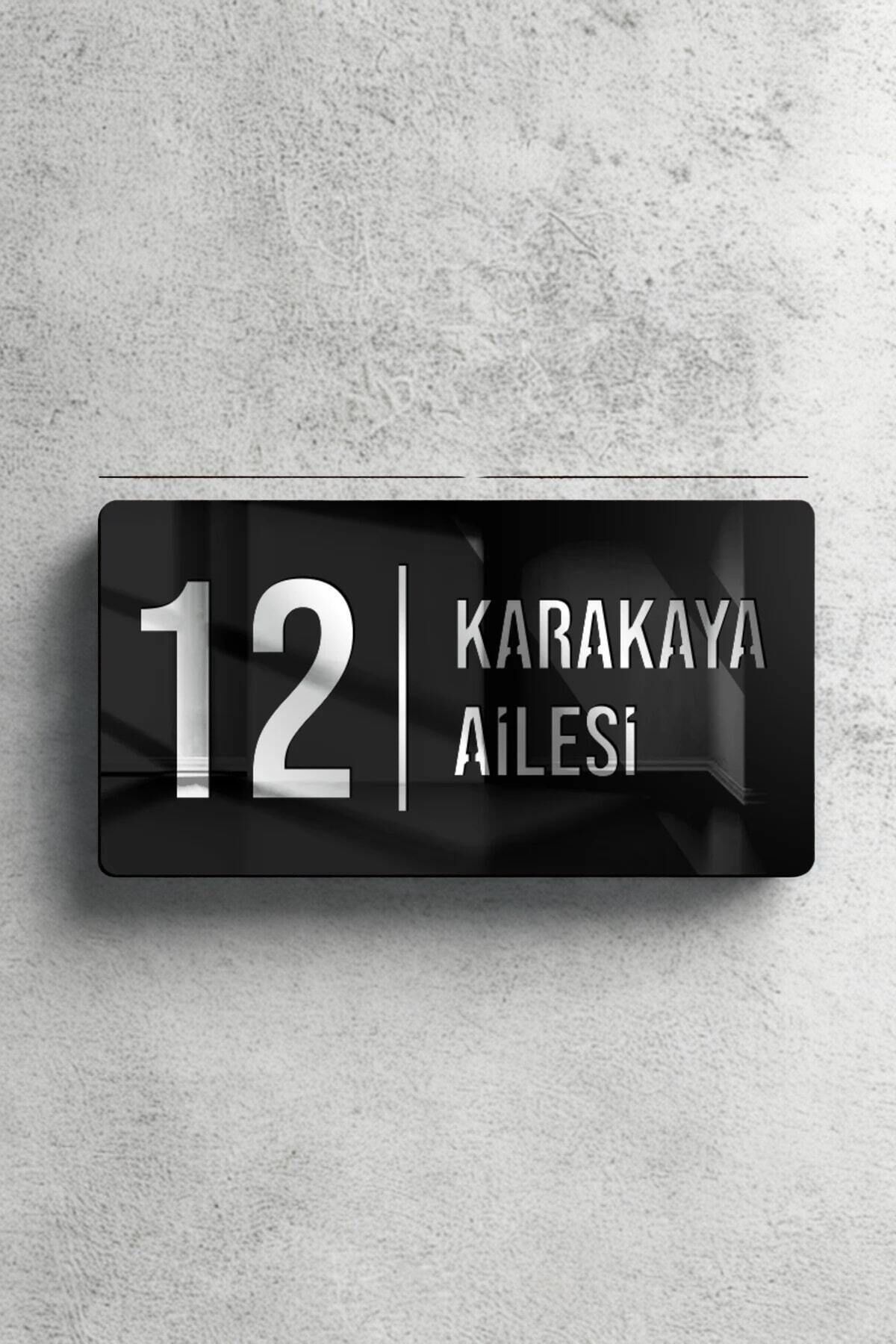 Kişiye Özel Pleksi Kapı İsimliği ve Numarası