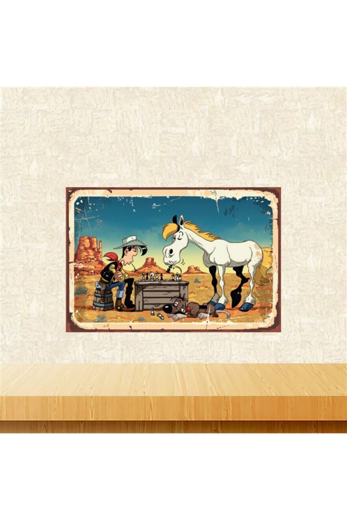 Redkit ve Düldül Tasarımlı 20-30 cm Retro Ahşap Tablo Tkfx5670