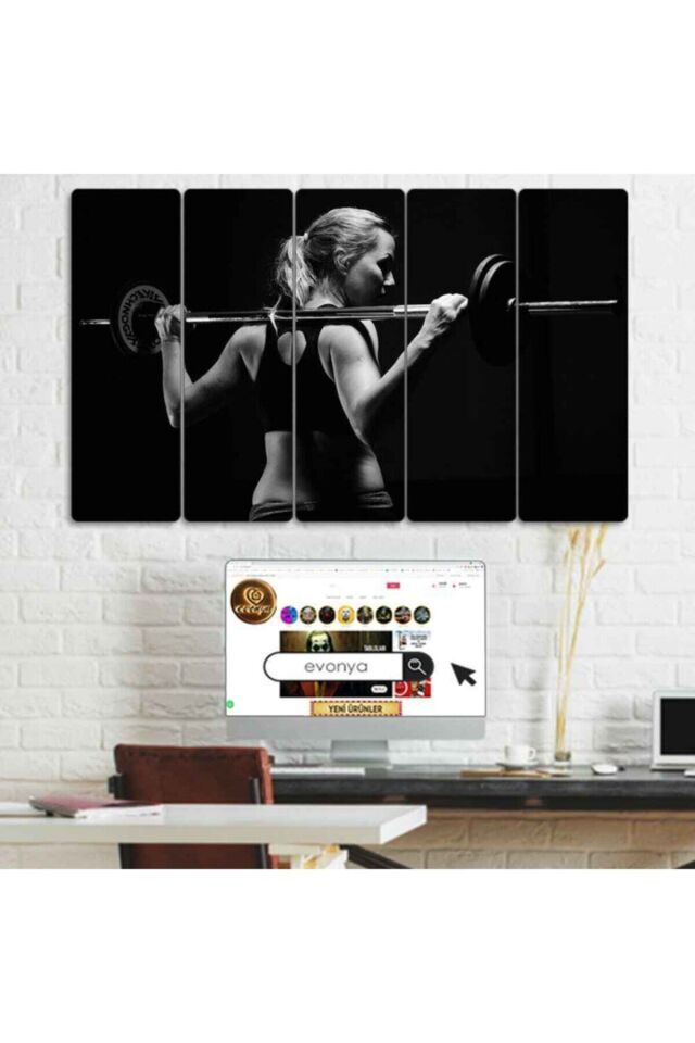 Fitness - 5 Parçalı Tablo