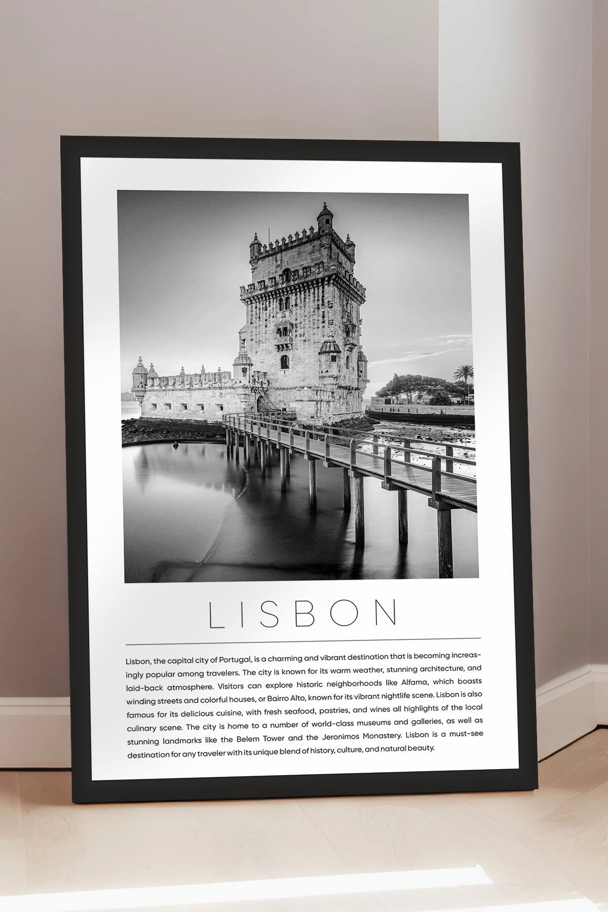 Dünya Şehirleri Koleksiyonu Çerçeve Görünümlü Mdf Tablo