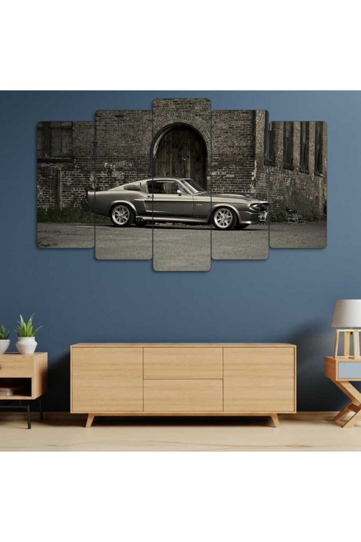 Eleanor Ford Mustang - 5 Parçalı Tablo