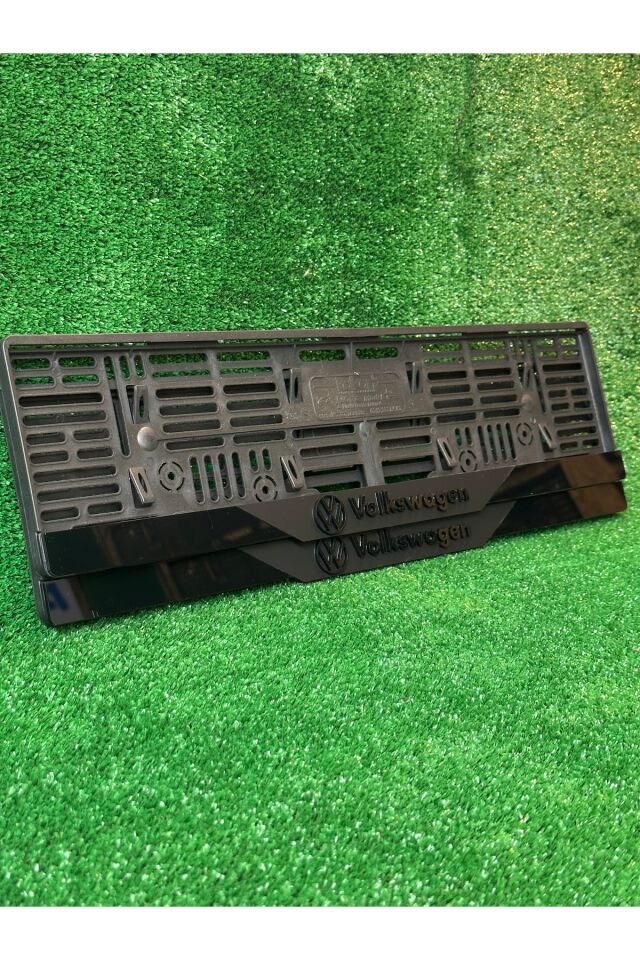 Pleksi Otomobil Plakalık Dubai Model Volkswogen Yazılı Logolu