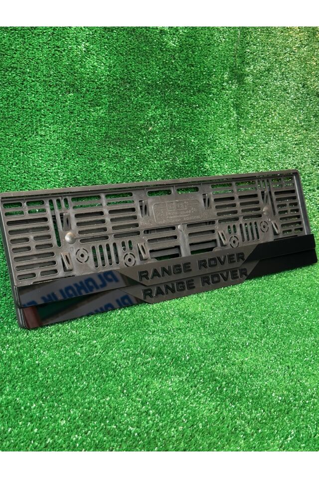 Pleksi Otomobil Plakalık Model RANGE ROVER Yazılı Logolu