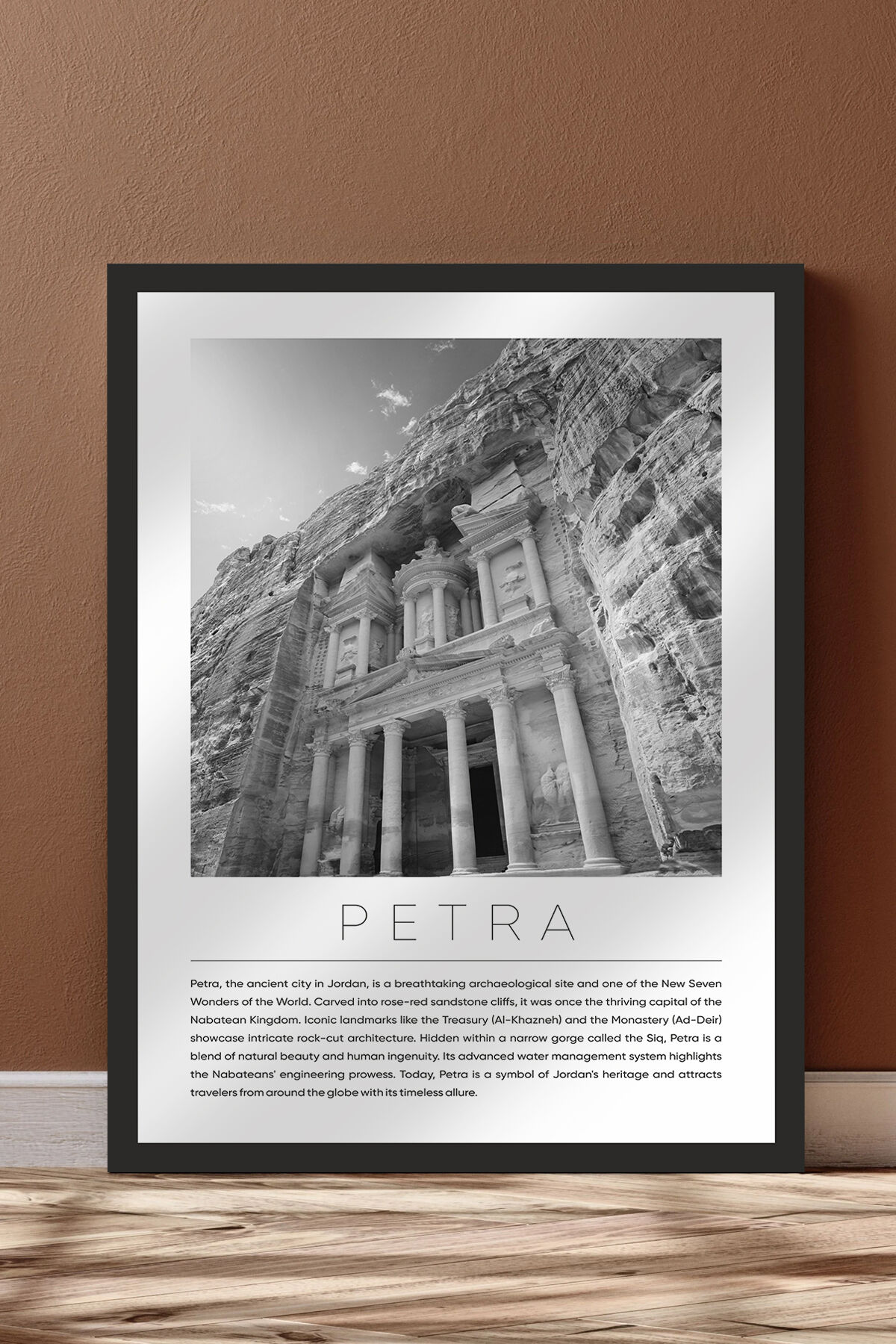 Dünya Şehirleri Koleksiyonu Çerçeve Görünümlü Mdf Tablo