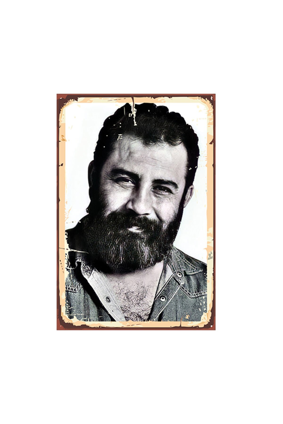 Ahmet Kaya Tasarımlı 20*30 Cm Ahşap Tablo