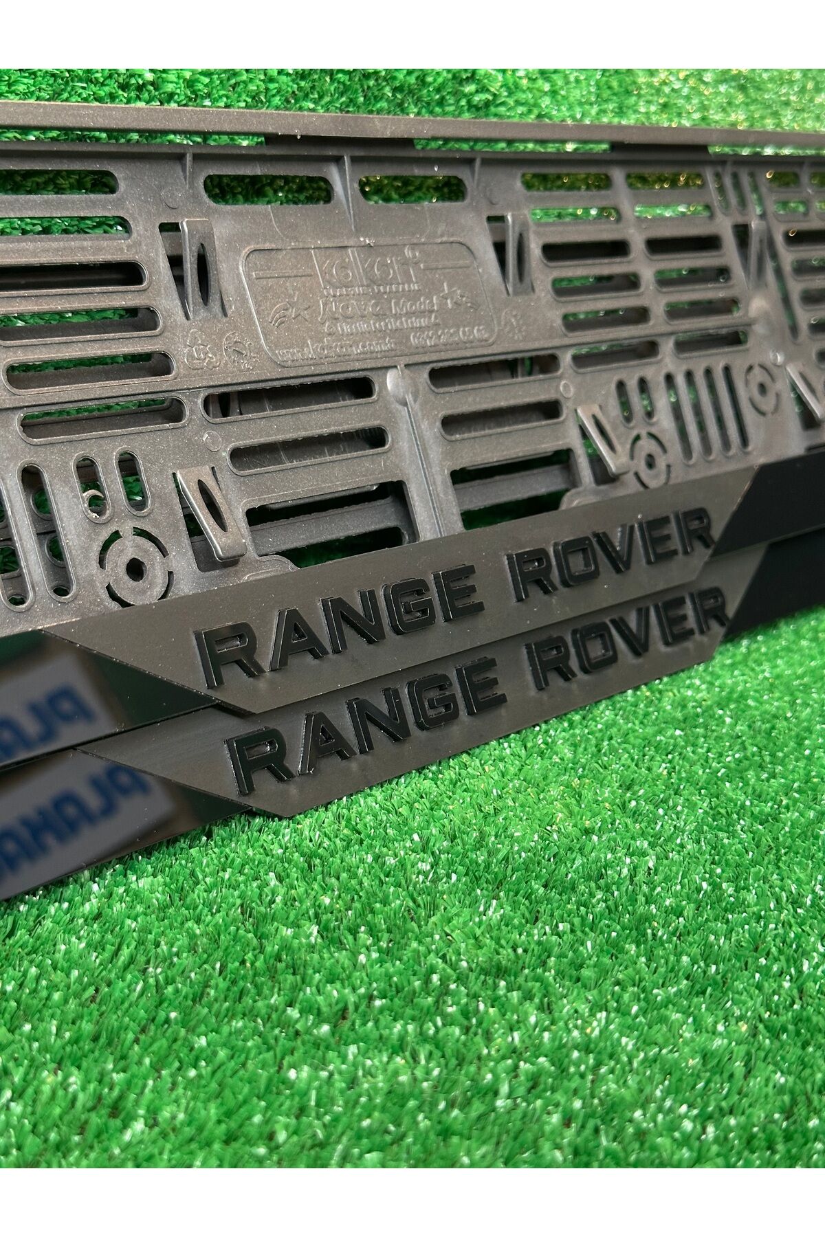 Pleksi Otomobil Plakalık Model RANGE ROVER Yazılı Logolu