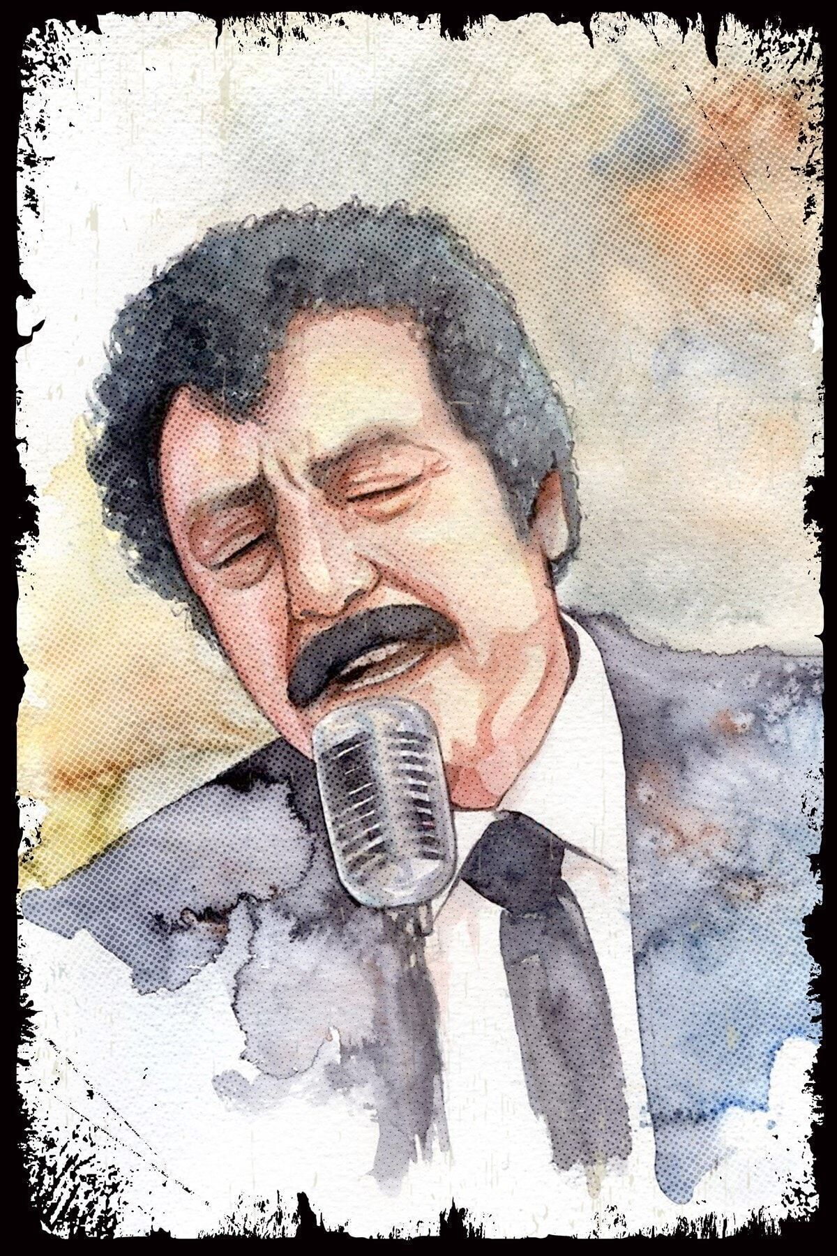 Müslüm Gürses Ahşap Poster 002