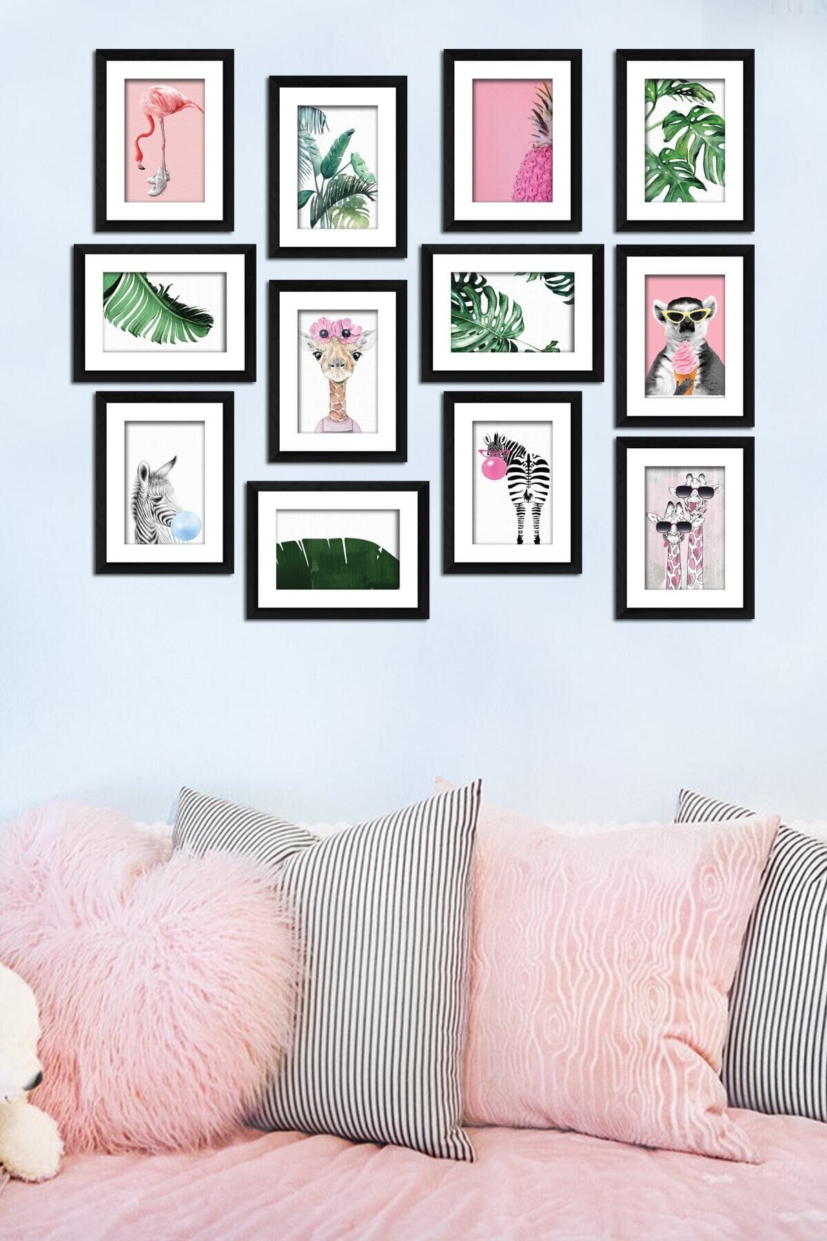 Modern Style 12 Parçalı Mdf Tablo Mck013