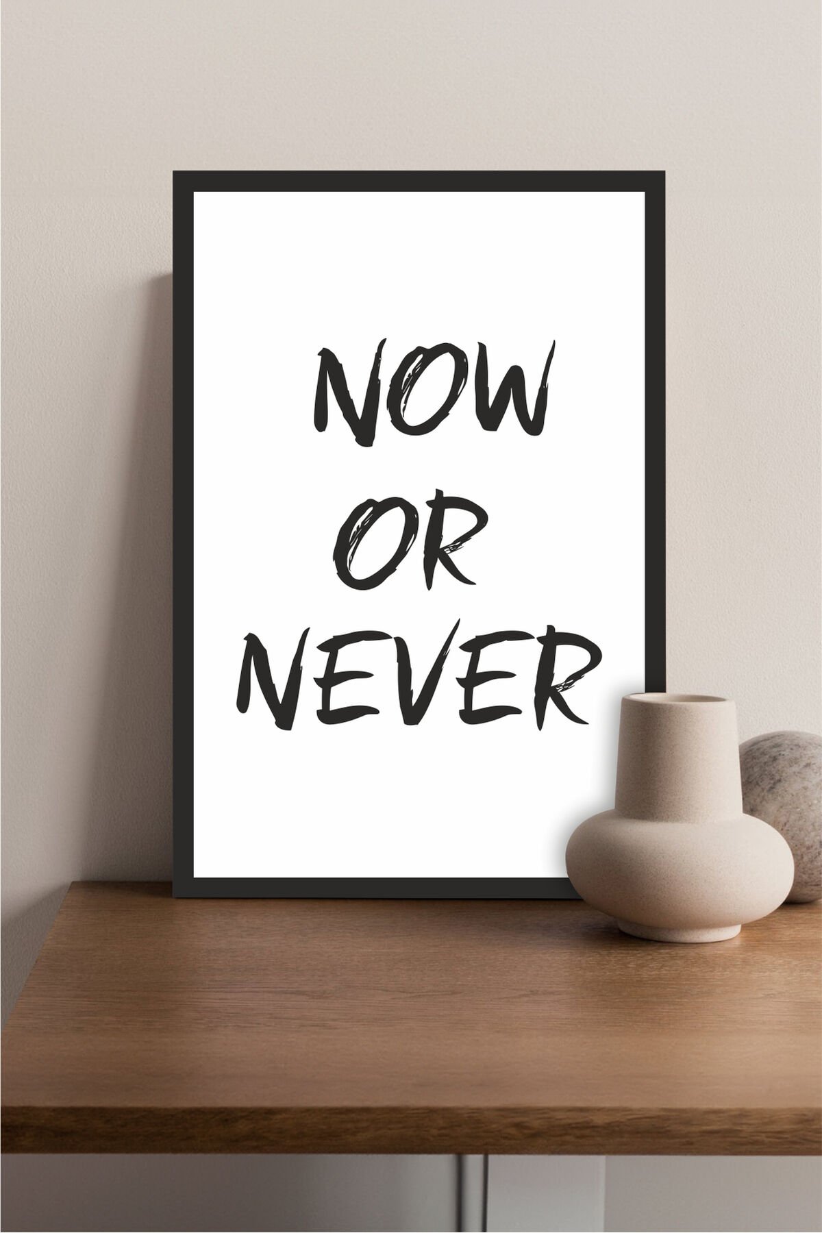 Home Yazılı Ahşap Mdf Çerçeve Görünümlü Mdf Tablo