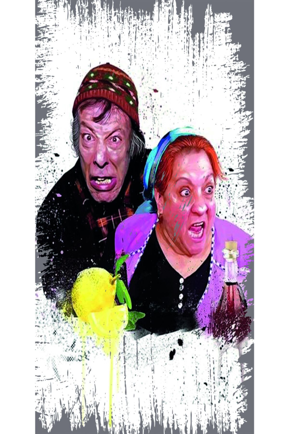 Türk Sineması Yeşilçam Özel Kolleksiyonu Tasarım Ahşap Poster