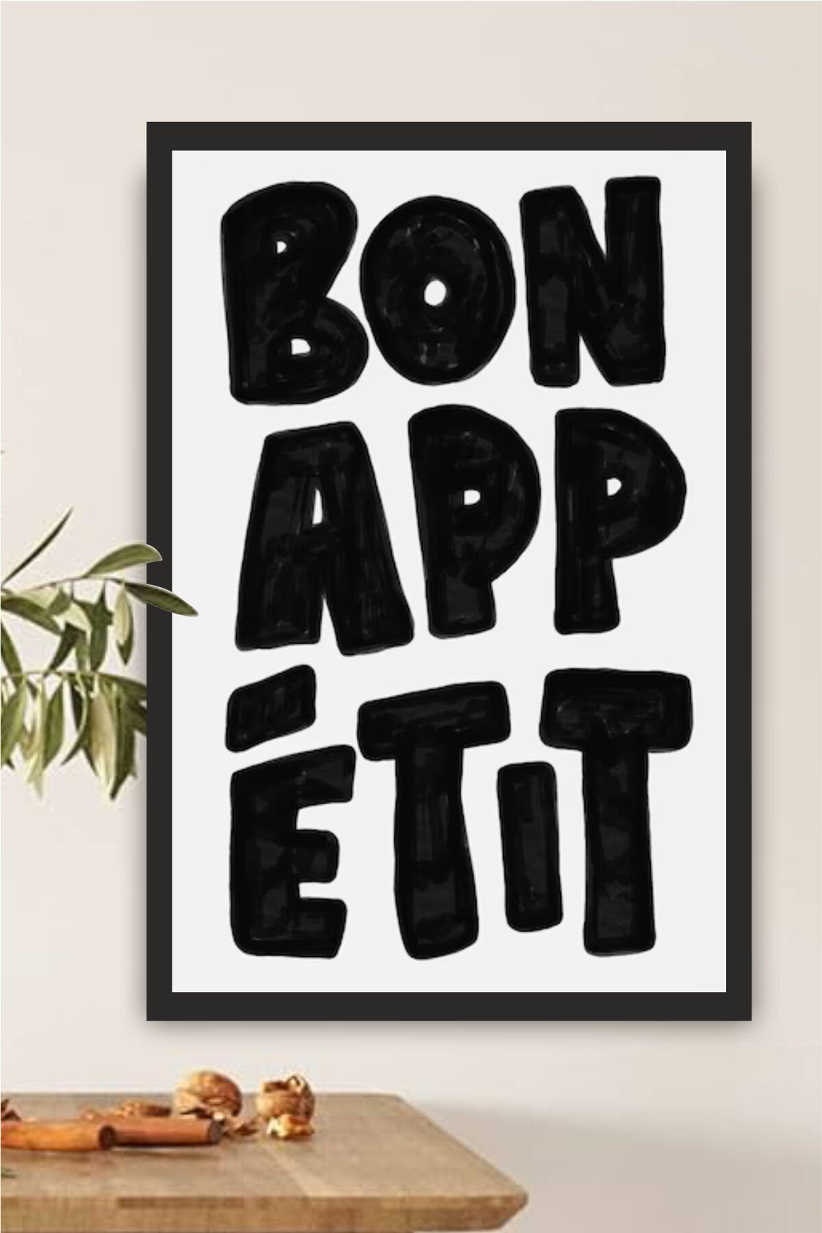 mutfak tasarımlı Çerçeve Görünümlü Mdf Tablo