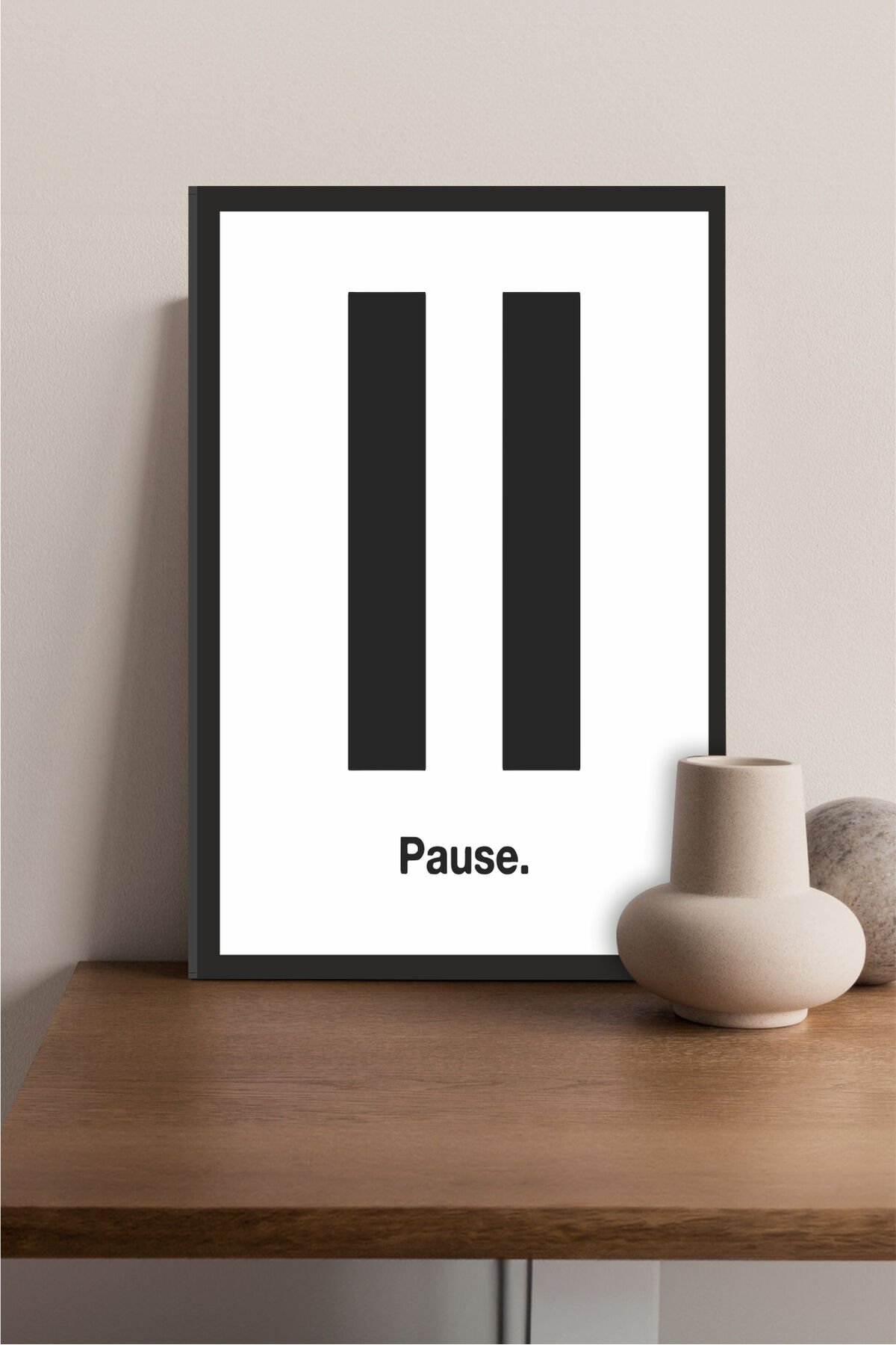 Home Yazılı Ahşap Mdf Çerçeve Görünümlü Mdf Tablo