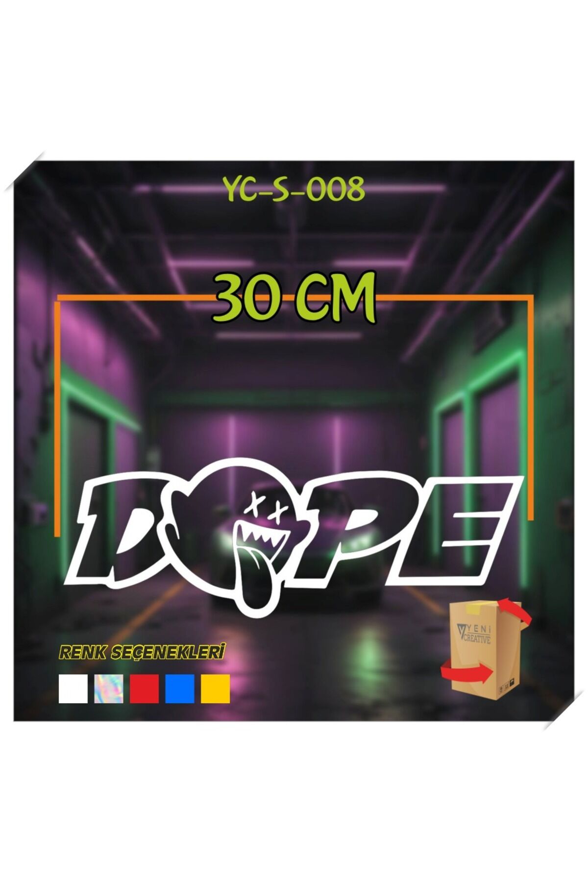 Araba, Motosiklet, Cam, Kapı, Kaporta, Sticker Etiket