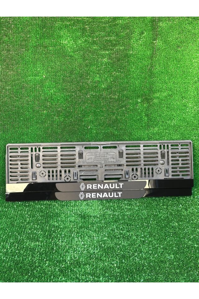 Pleksi Otomobil Plakalık Ahenk Model renault Logolu