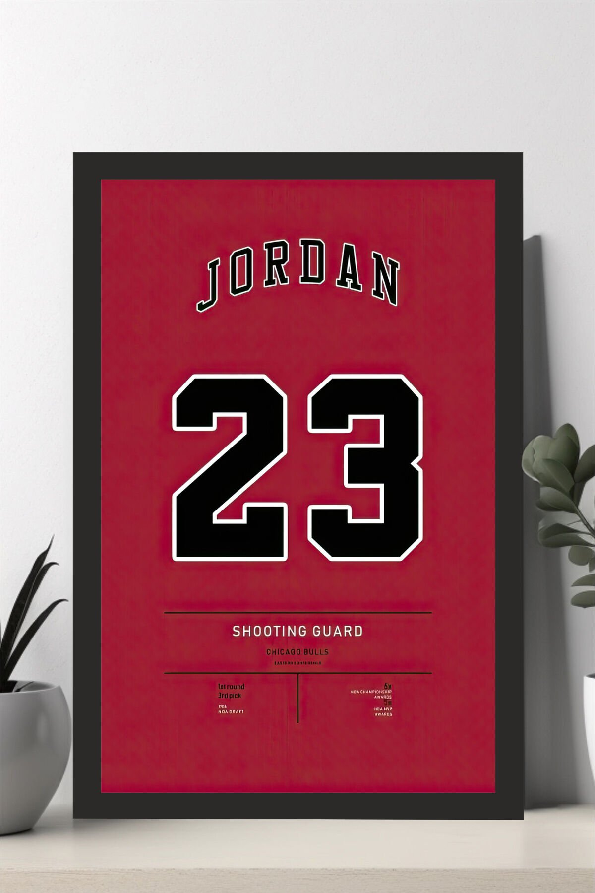 genç odası çerceve görünümlü mdf tablo