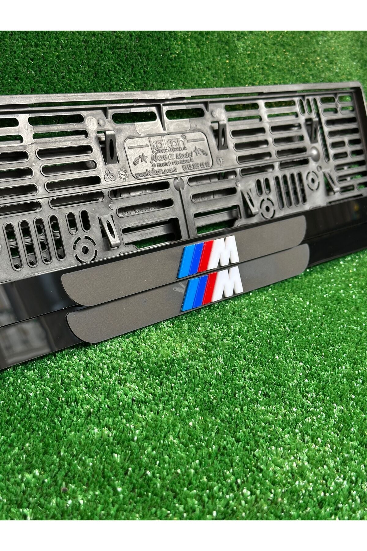 Pleksi Otomobil Plakalık Ahenk Model BMW M Logolu uyumlu