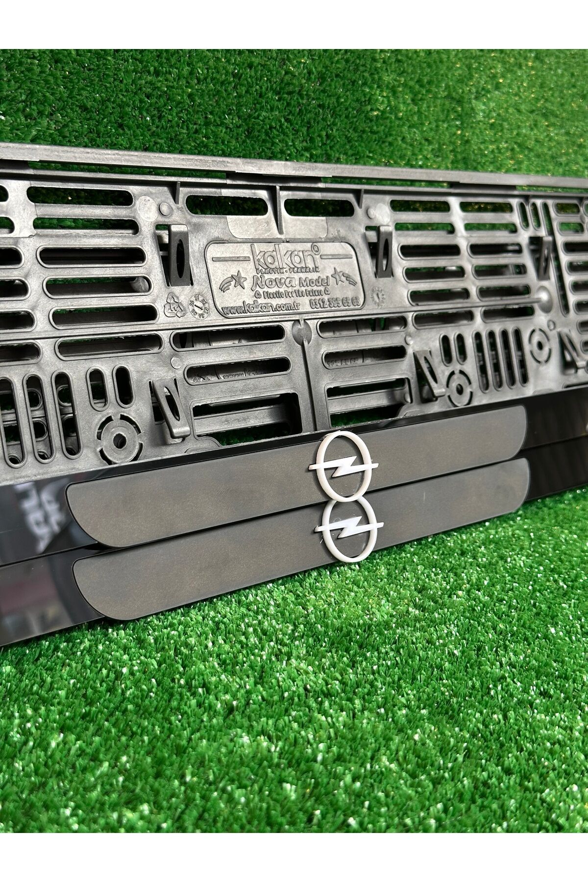 Pleksi Otomobil Plakalık Ahenk Model Opel Logolu Uyumlu