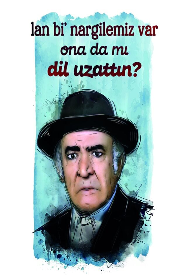 Türk Sineması Yeşilçam Özel Kolleksiyonu Tasarım Ahşap Poster