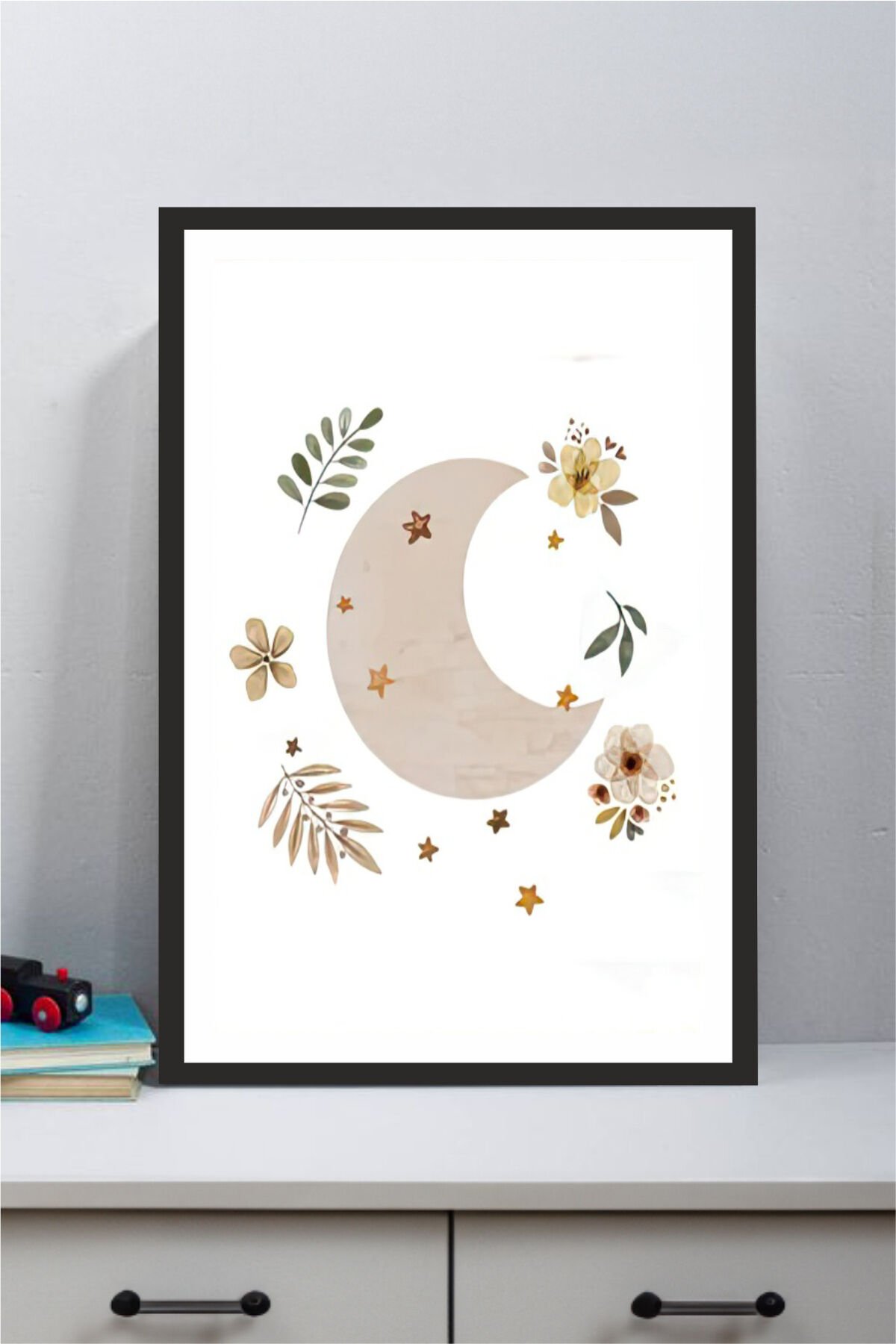 Çocuk Odası Tasarımlı Çerçeve Görünümlü Mdf Tablo