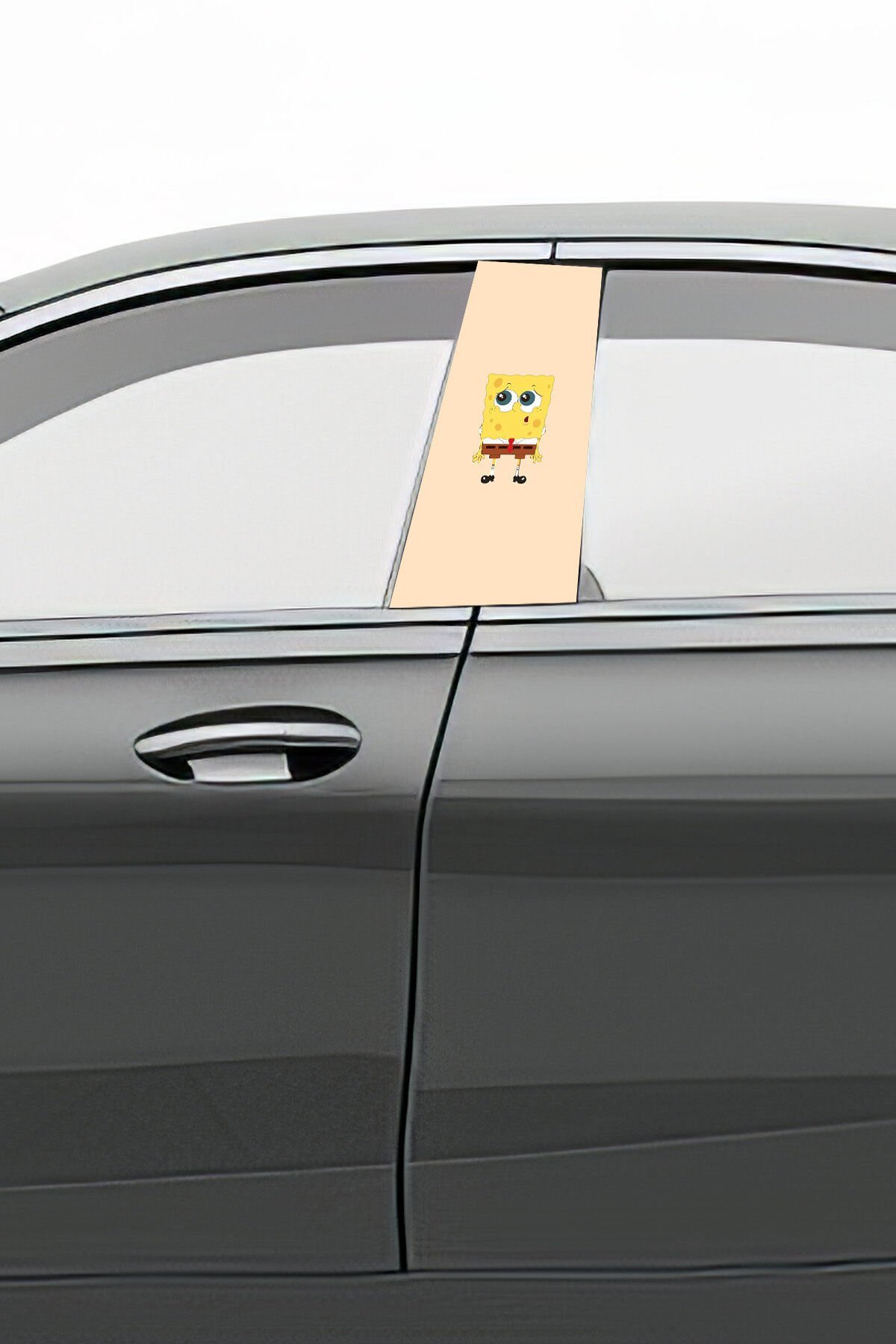 Araç Kapı Direk Kaplama Folyosu Desenli (sağ Sol Takım) (2 Adet) - 22x50 Cm