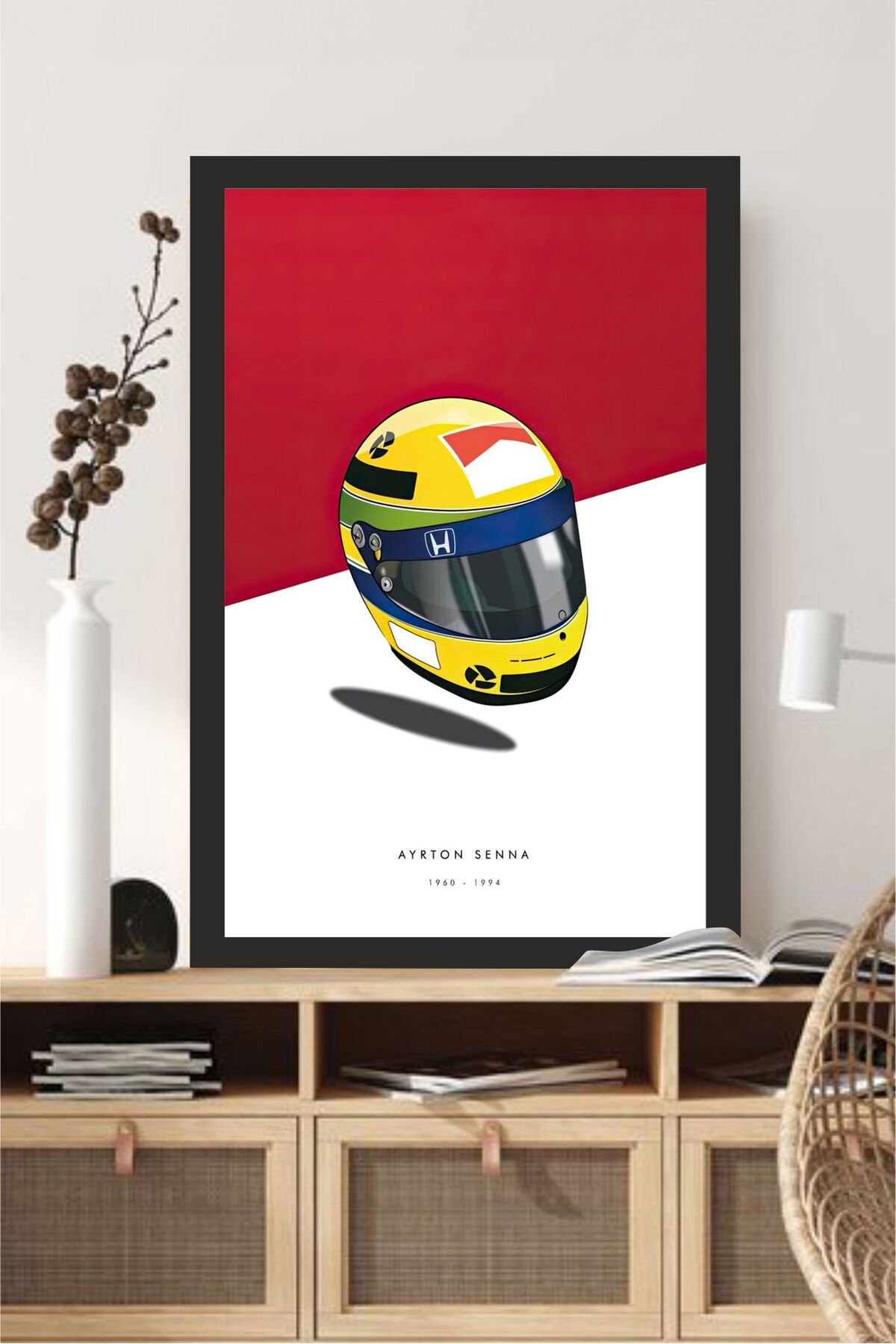 genç odası çerceve görünümlü mdf tablo