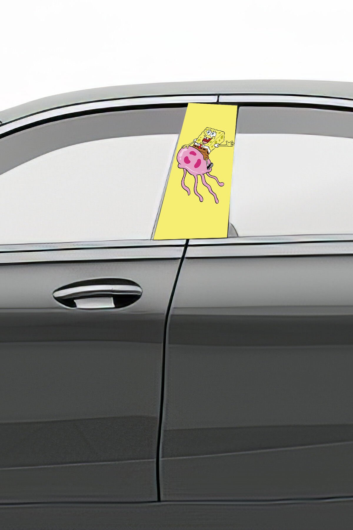 Araç Kapı Direk Kaplama Folyosu Desenli (Sağ Sol Takım) (2 Adet) - 22x50 Cm