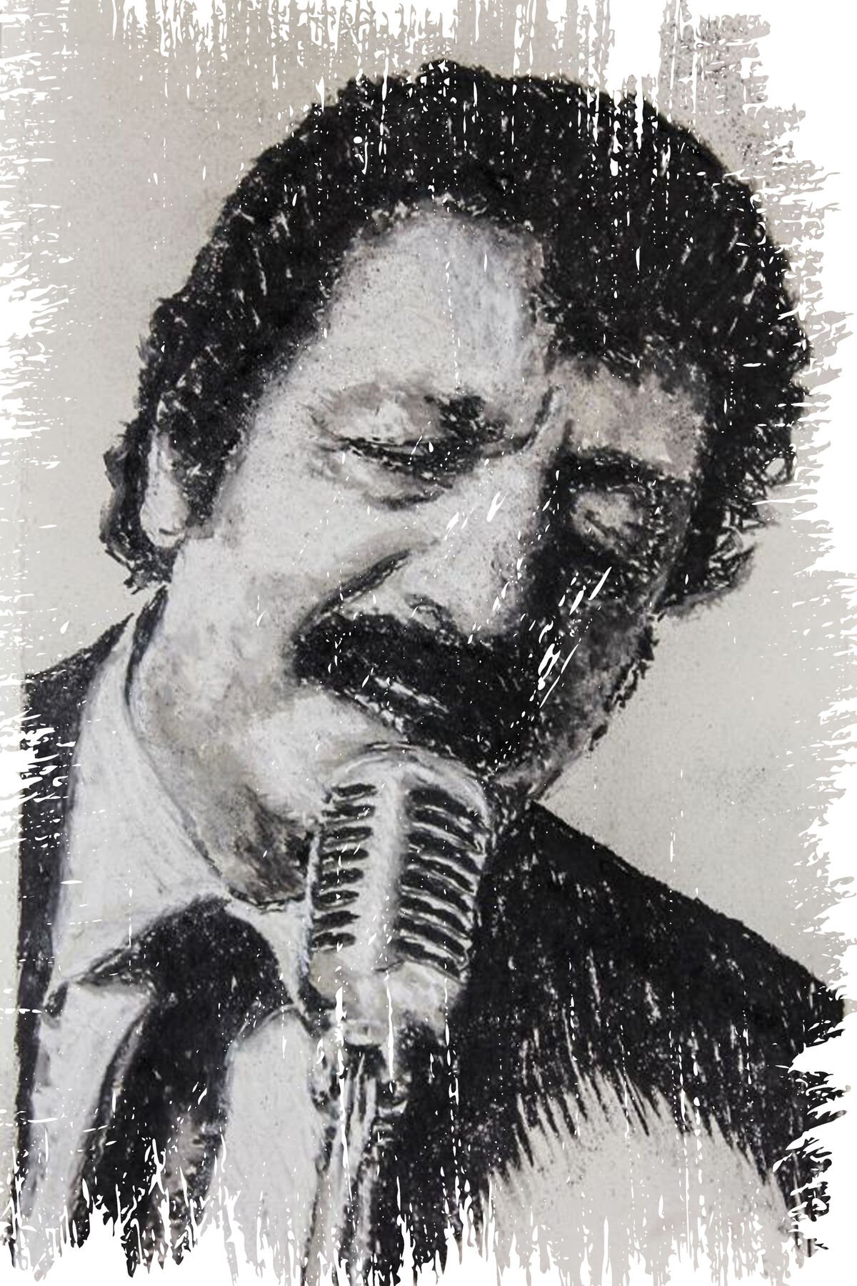 Müslüm Gürses Tasarımlı Ahşap Poster