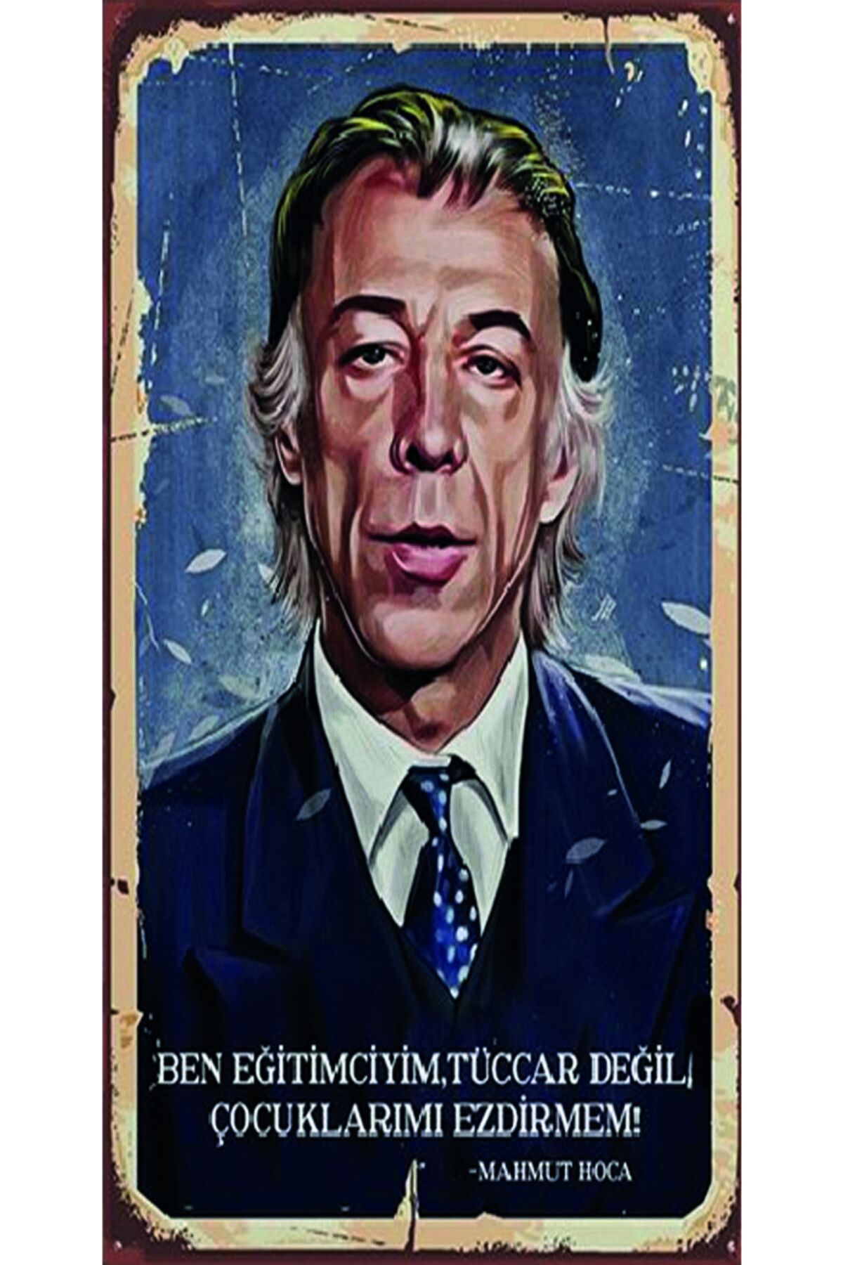 Türk Sineması Yeşilçam Özel Kolleksiyonu Tasarım Ahşap Poster