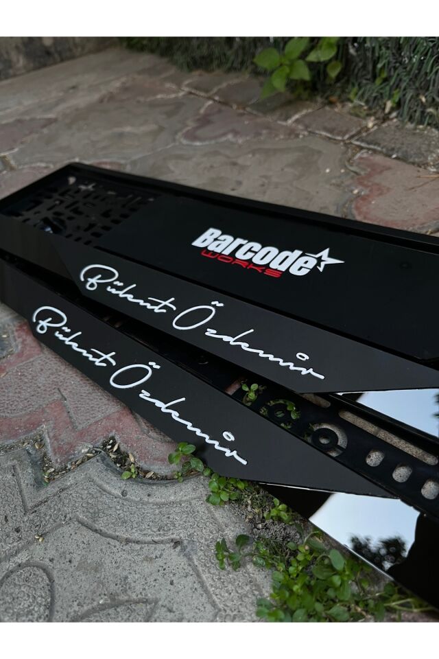 İMZA FONT MAT MODEL PLEKSİ PLAKALIK