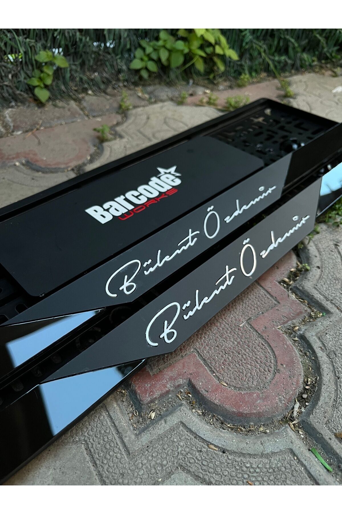 İMZA FONT MAT MODEL PLEKSİ PLAKALIK