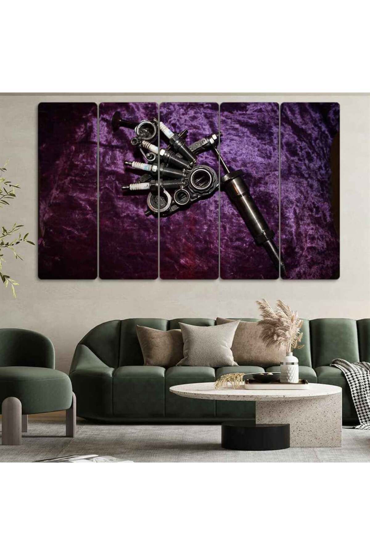 Dövme Kalemi, Tattoo Ink, Buji Tasarım - 5 Parçalı Tablo