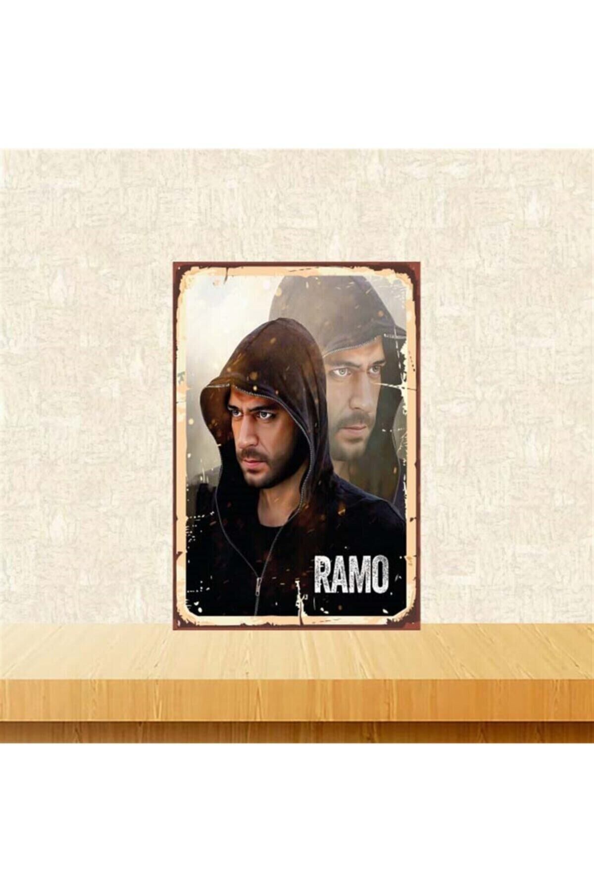 Ramo Retro Ahşap Poster Tkfx4266