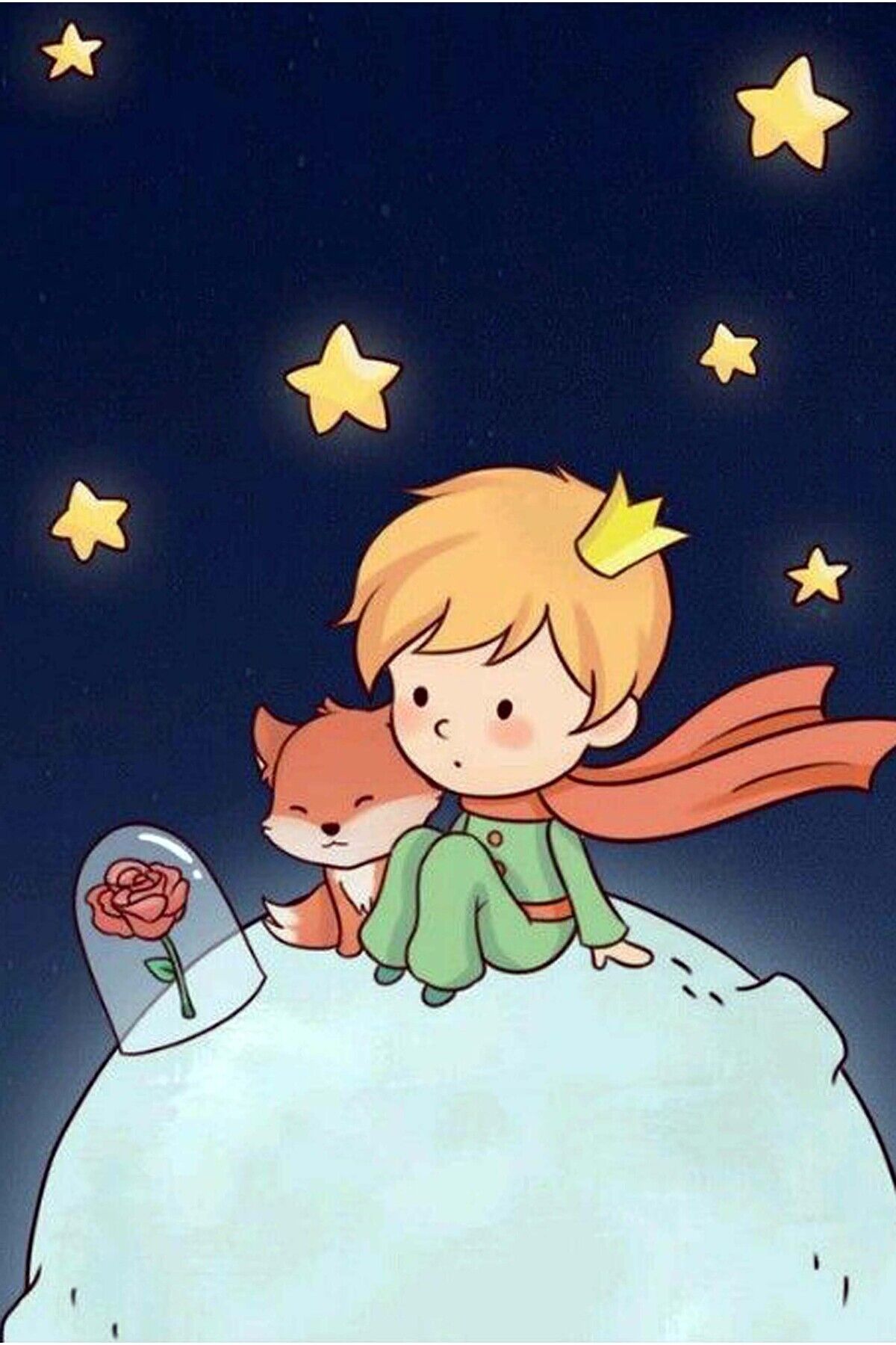 Küçük Prens Tasarımlı Ahşap Poster