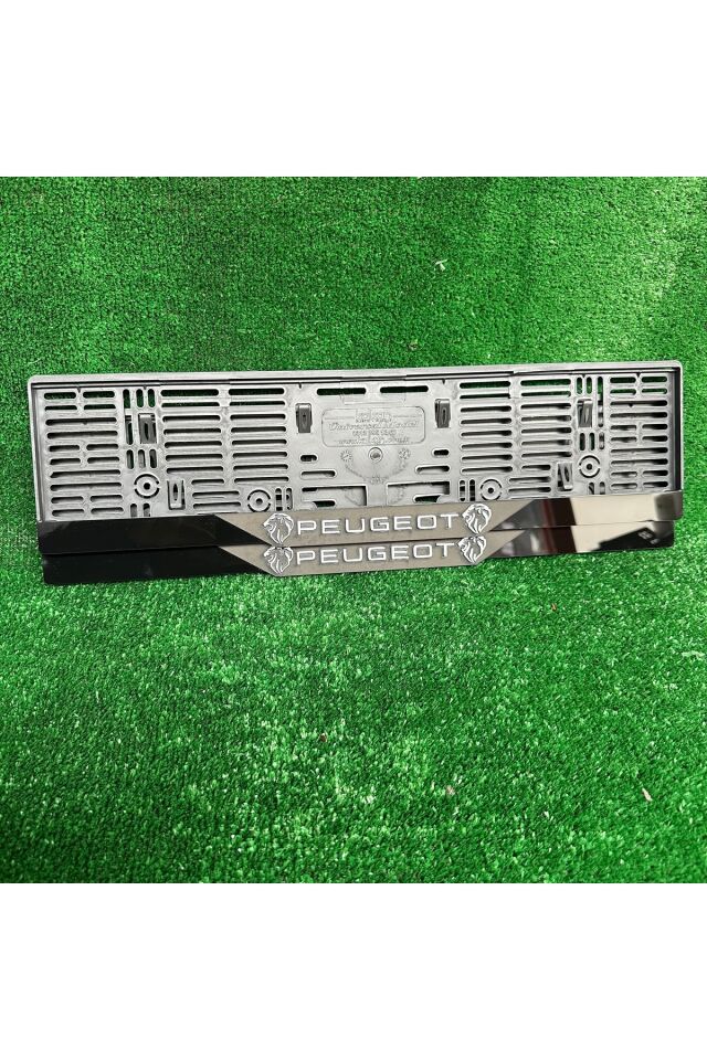 Lüx Pleksi Otomobil Plakalık Peugeot Yazılı