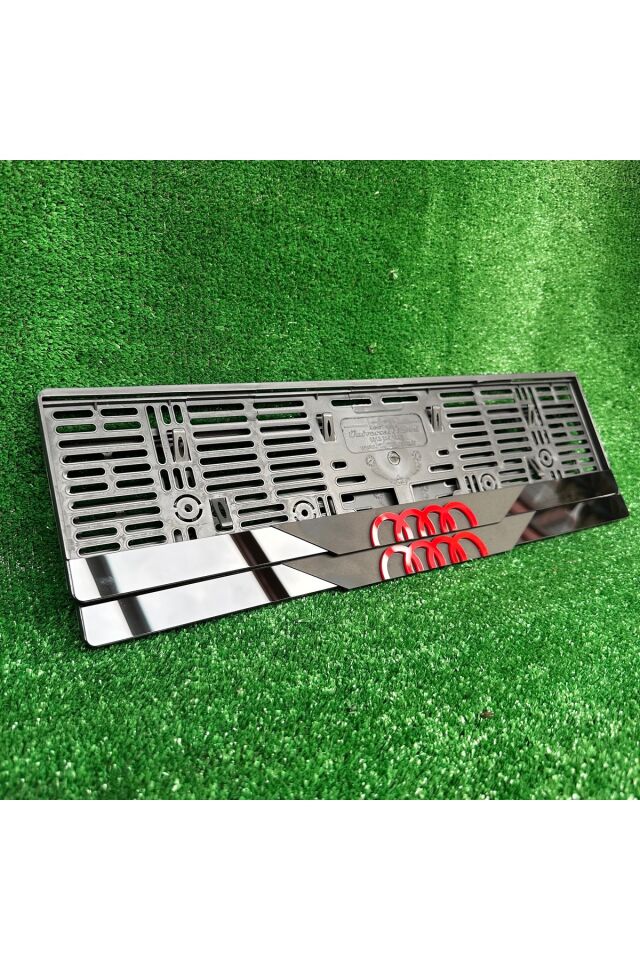 Lüx Otomobil Pleksi Plakalık Audi Logolu