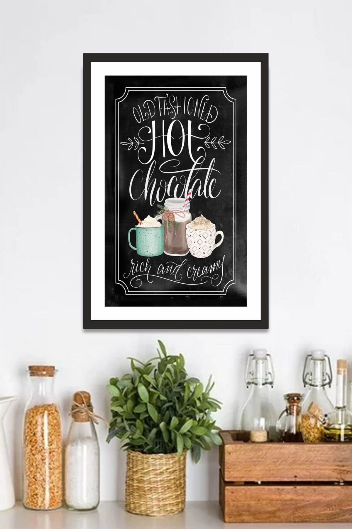 mutfak tasarımlı Çerçeve Görünümlü Mdf Tablo