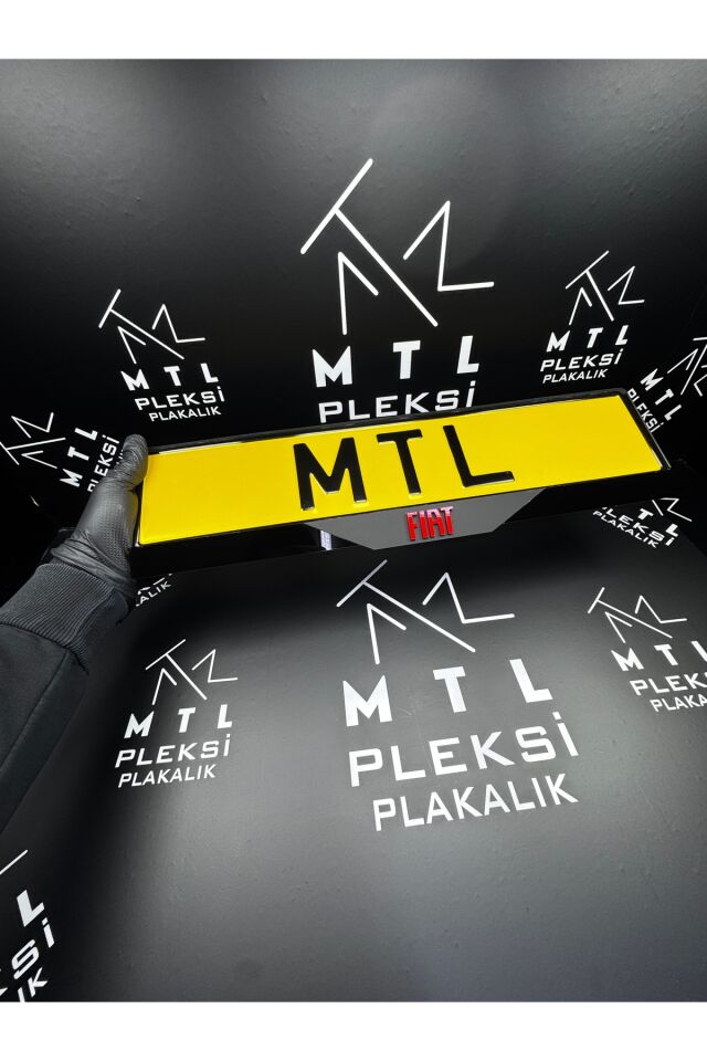 2 ADET FIAT MAT Uyumlu PLEKSİ PLAKALIK