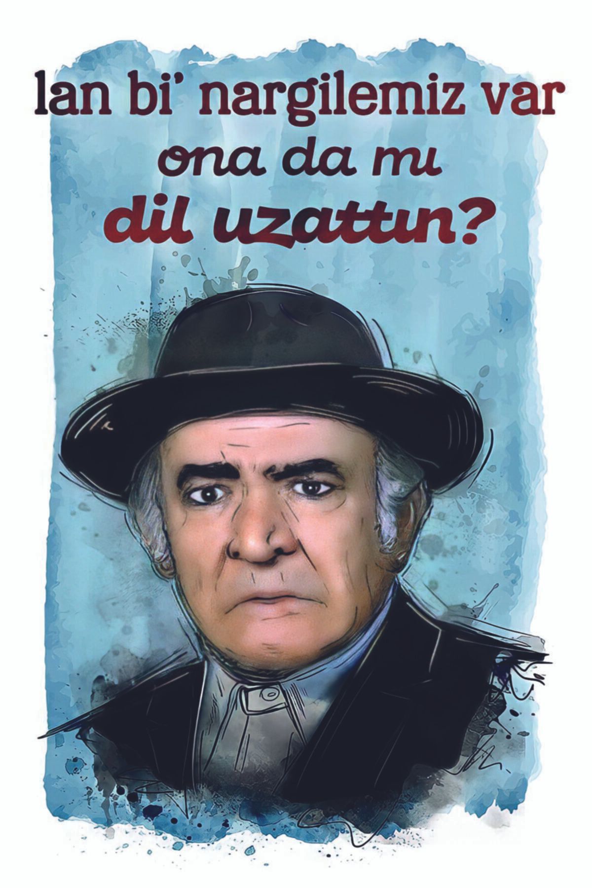 Hbb Türk Sineması Yeşilçam Ahşap Tablo Poster