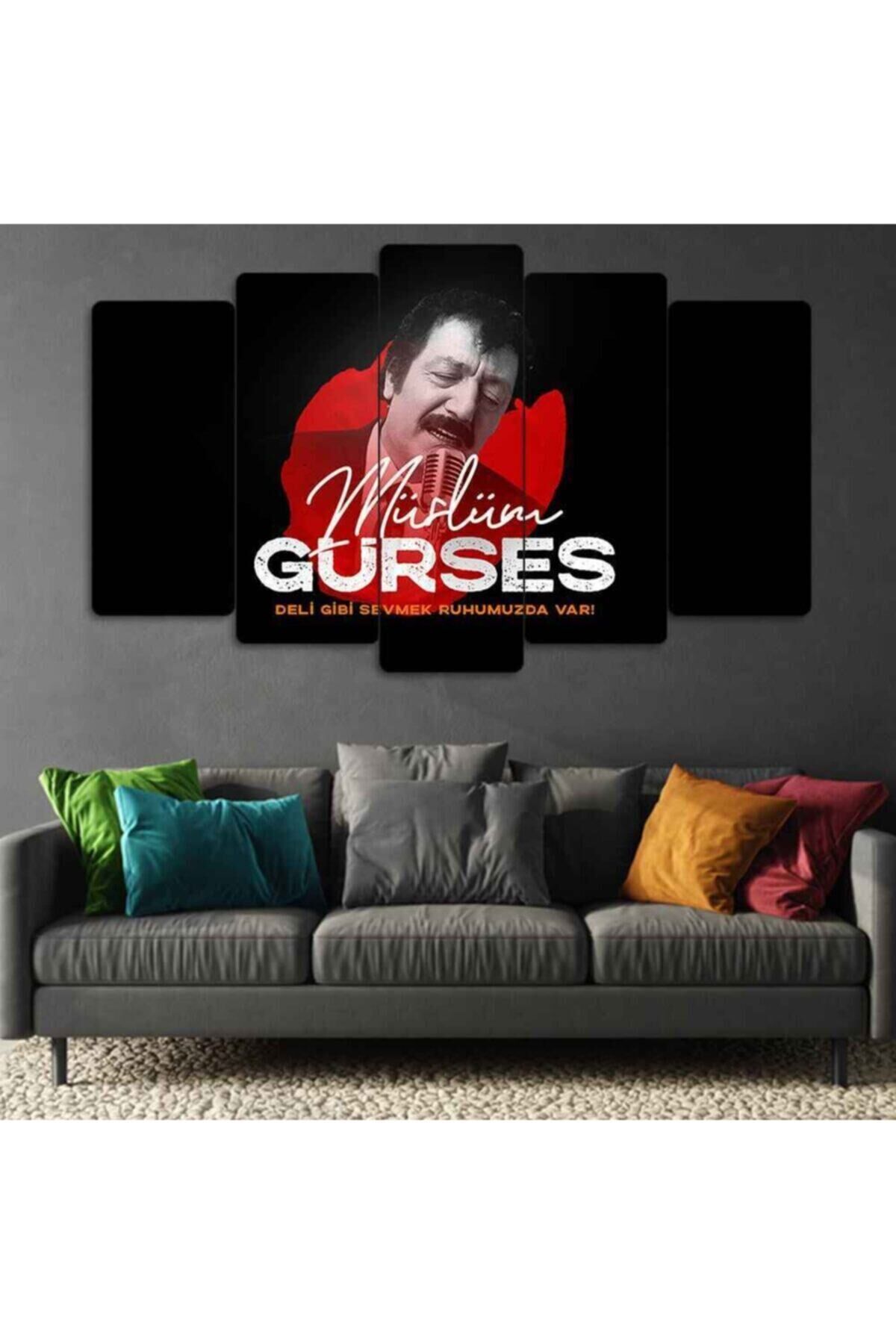 Müslüm Baba, Müslüm Gürses - 5 Parçalı Tablo