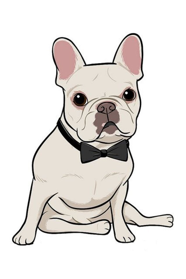 Köpek Tasarımlı Ahşap Poster