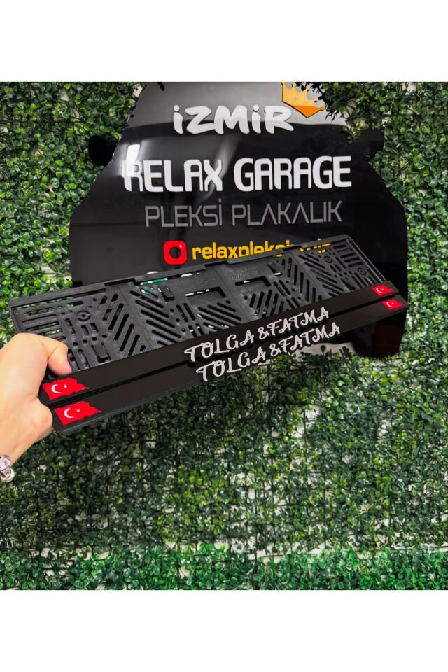 KİŞİYE ÖZEL ULTRA PARLAK TAKMATİK PLEKSİ PLAKALIK