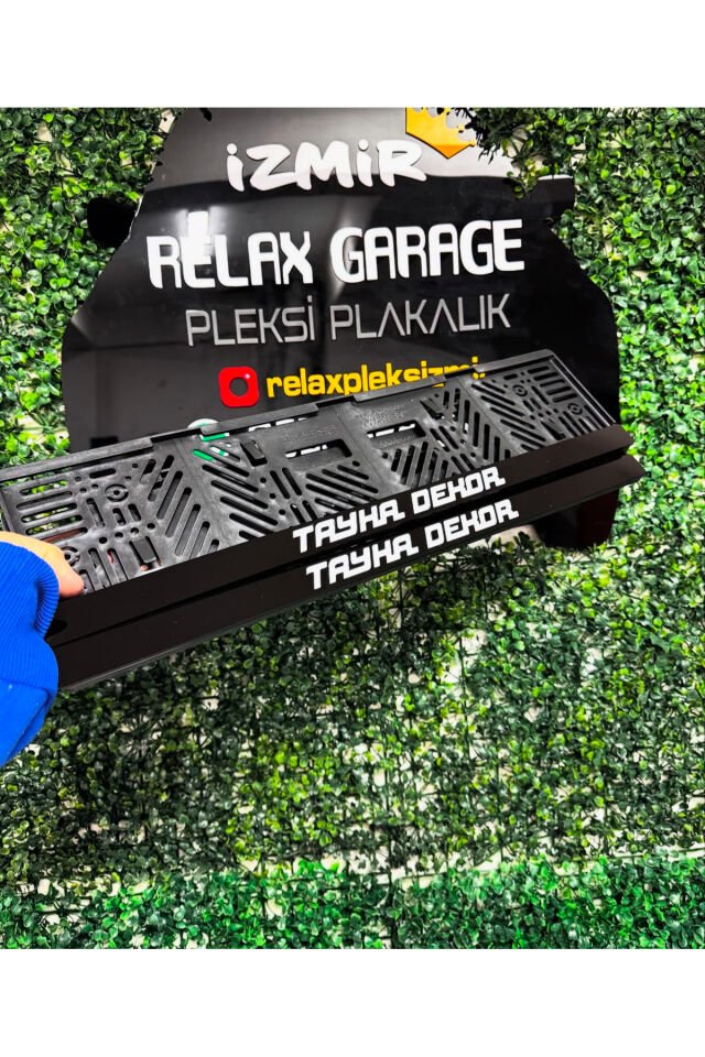 KİŞİYE ÖZEL ULTRA PARLAK TAKMATİK PLEKSİ PLAKALIK
