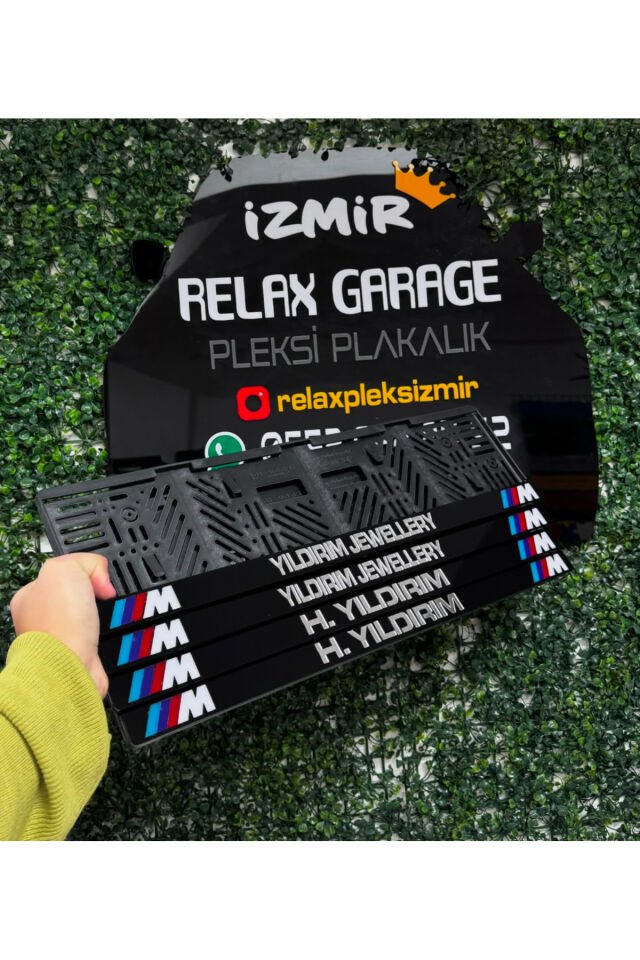 KİŞİYE ÖZEL ULTRA PARLAK TAKMATİK PLEKSİ PLAKALIK