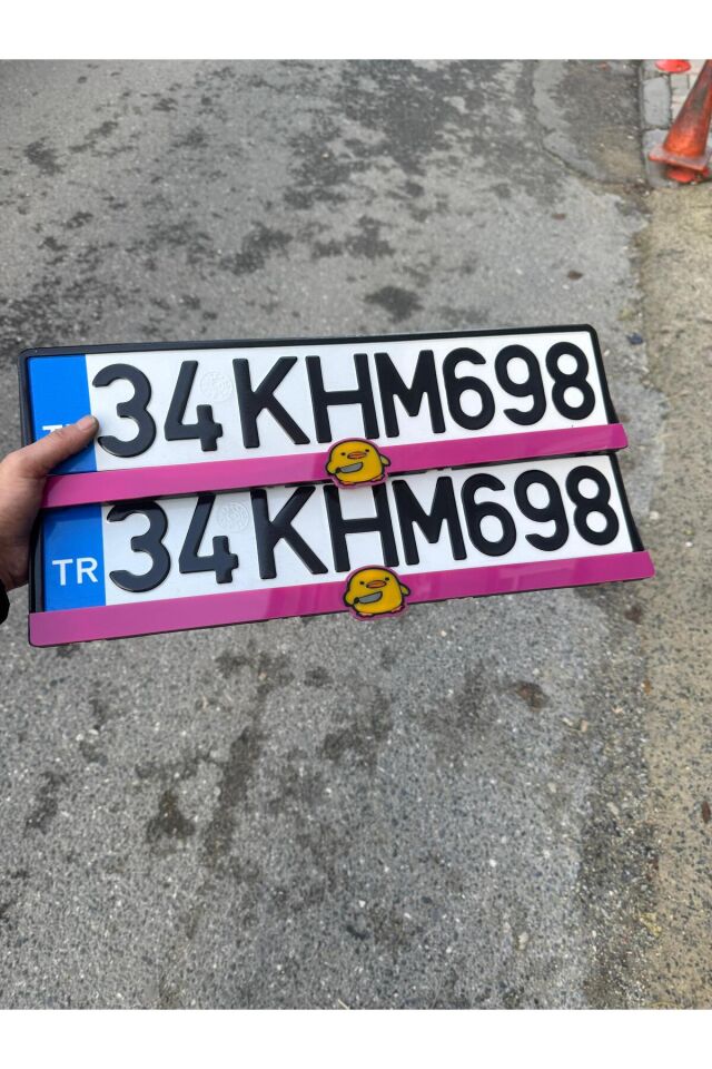 Araba Pleksi Plakalık