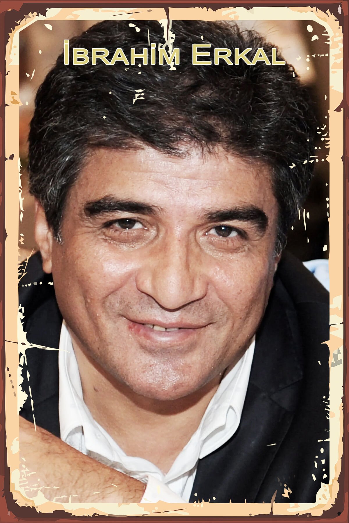 İbrahim Erkal 20 x 30 CM MDF Ahşap Duvar Tablosu