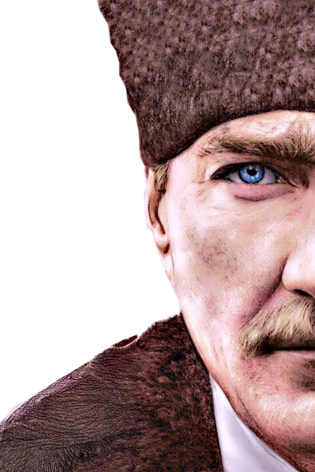 Atatürk Mdf Retro Ahşap Poster Tablo 20x30