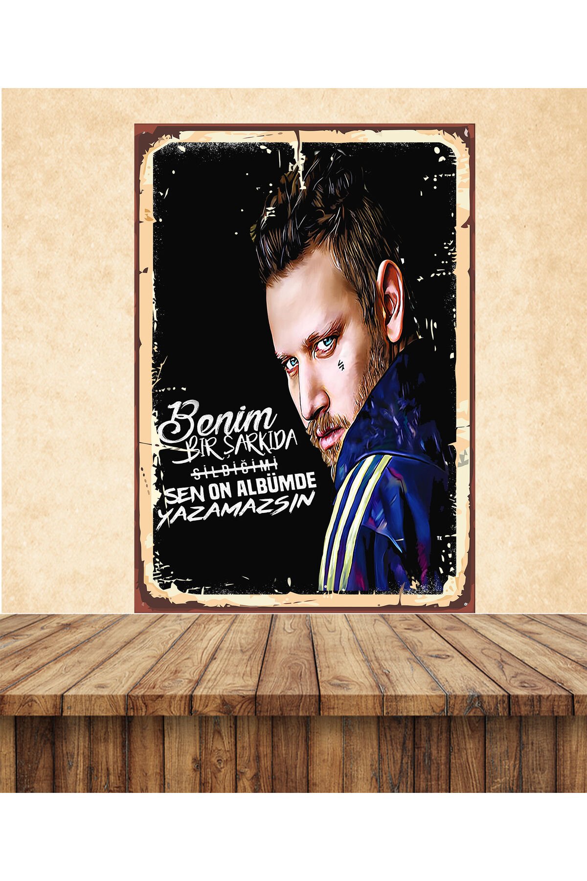 Şanışer Temalı 20 x 30 CM MDF Duvar Tablosu 01 UVI BASKI