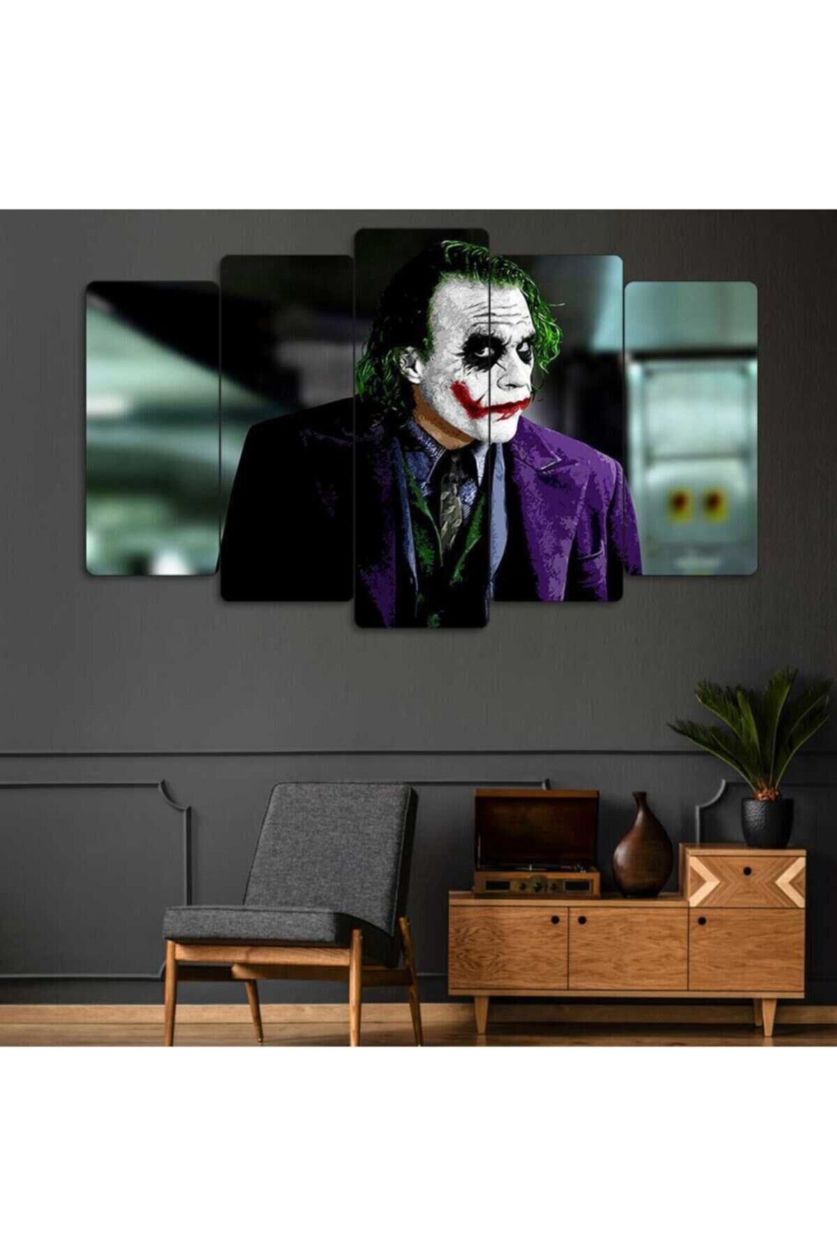 Joker - 5 Parçalı Tablo