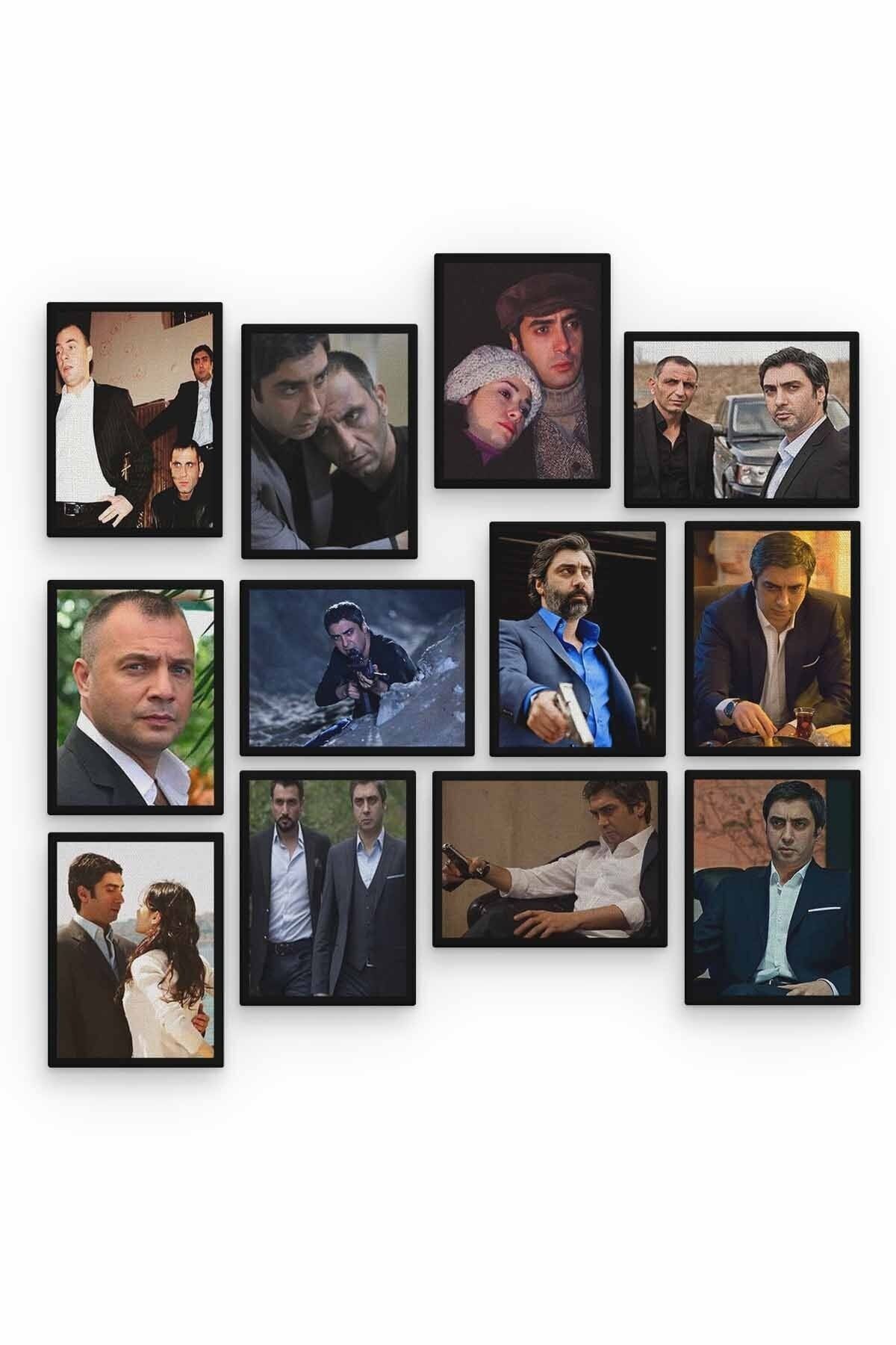 Polat Alemdar 12 Parça Ahşap Mdf Tablo Zlltb335